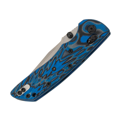 Hogue Deka Folding Knife G-Mascus Blue Lava G10 3.25in SW Wharncliffe Blade HG24263 View 6