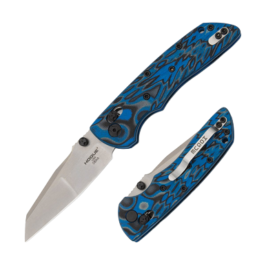 Hogue Deka Folding Knife G-Mascus Blue Lava G10 3.25in SW Wharncliffe Blade HG24263 View 1