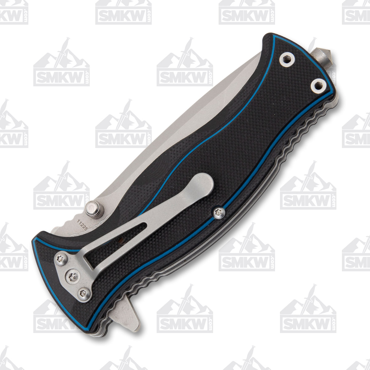 Smith and Wesson Officer Ultra Guide Folding Knife 8Cr13MOV Tanto 3.13 In. 1122581 View 3