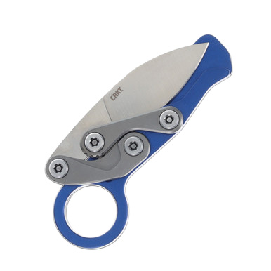CRKT Provoke EDC Kinematic 2.56in Stonewash Drop Point Blade View 3
