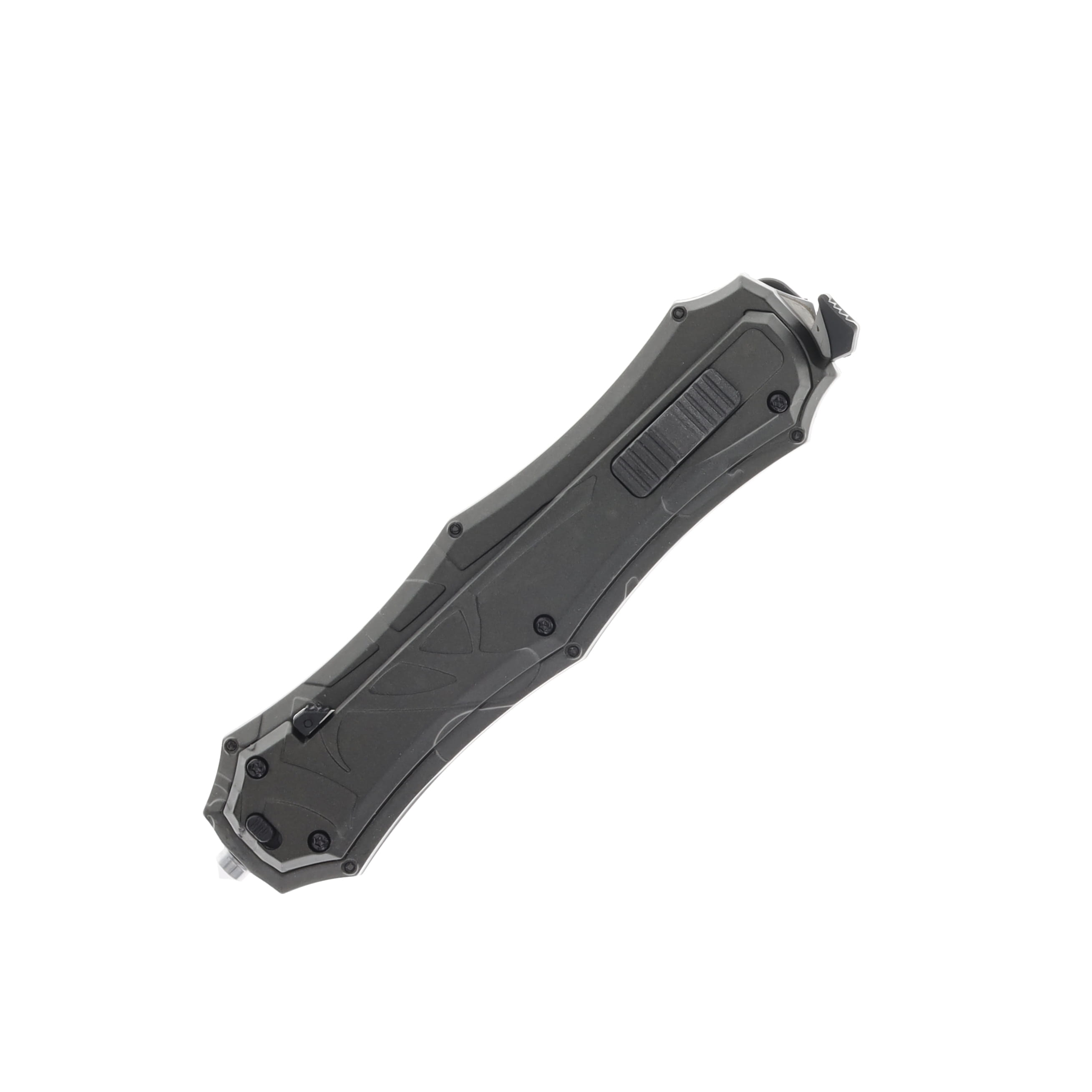 Smith & Wesson OTF Assisted Black Knife 3.6in Spear Point Serrated SWOTF9BS View 3