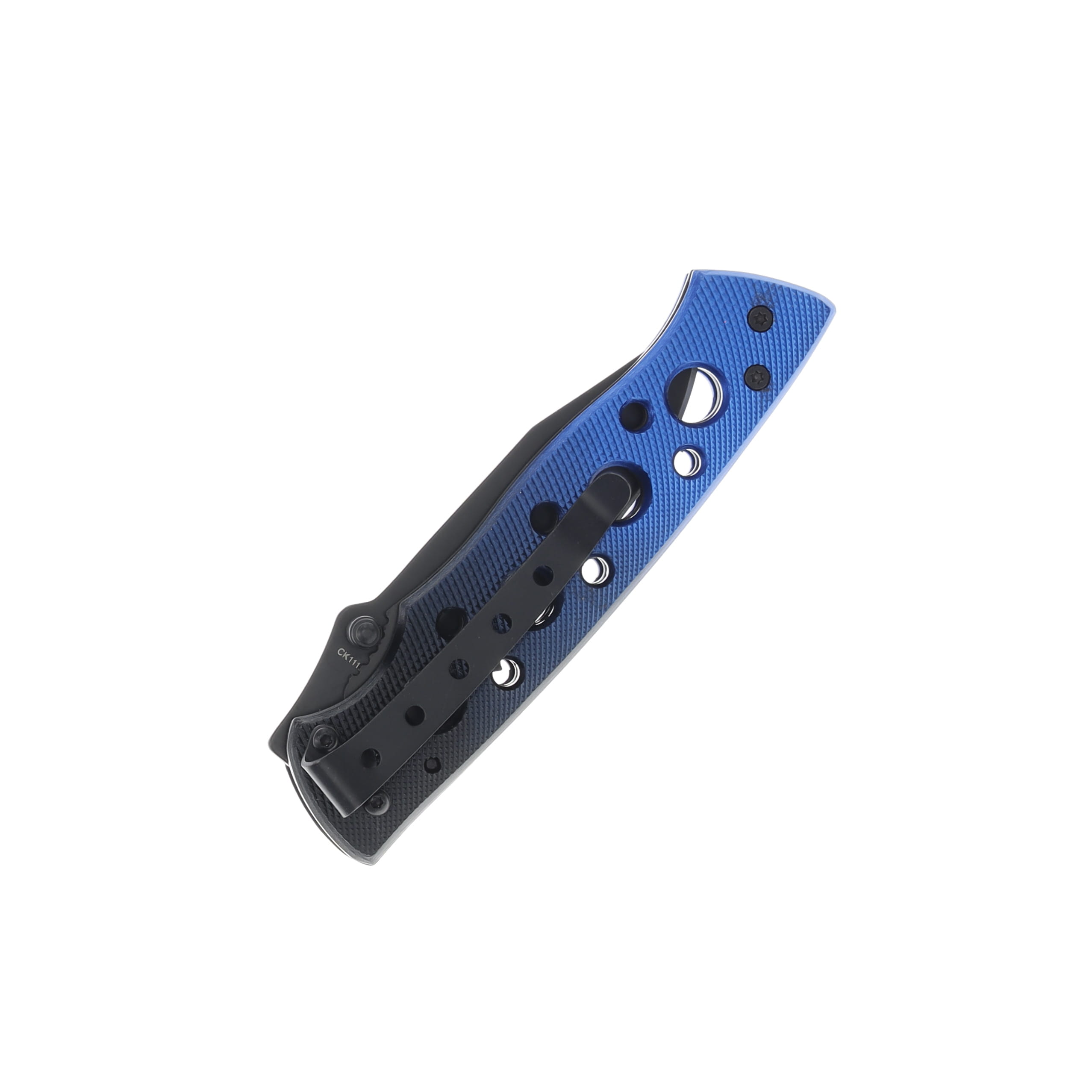 Smith and Wesson Extreme Ops Folding Knife Black to Blue 3.12in Drop Point SWCK111S View 2
