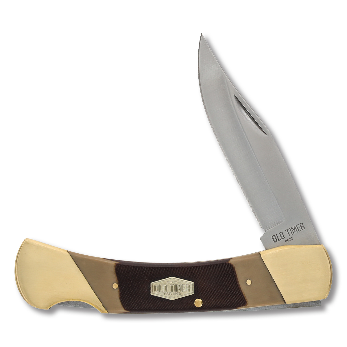 Old Timer Cave Bear Folding Knife SCT7 View 2