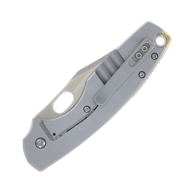 CRKT Pilar IV Folding Knife 3.09 Inch Plain Satin Clip Point CR5321 View 2
