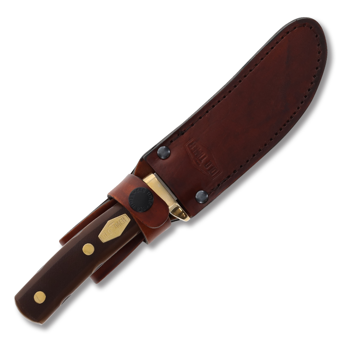 Old Timer Mountain Lion Fixed Blade 5in Plain Satin Clip Point SCT160OT View 3