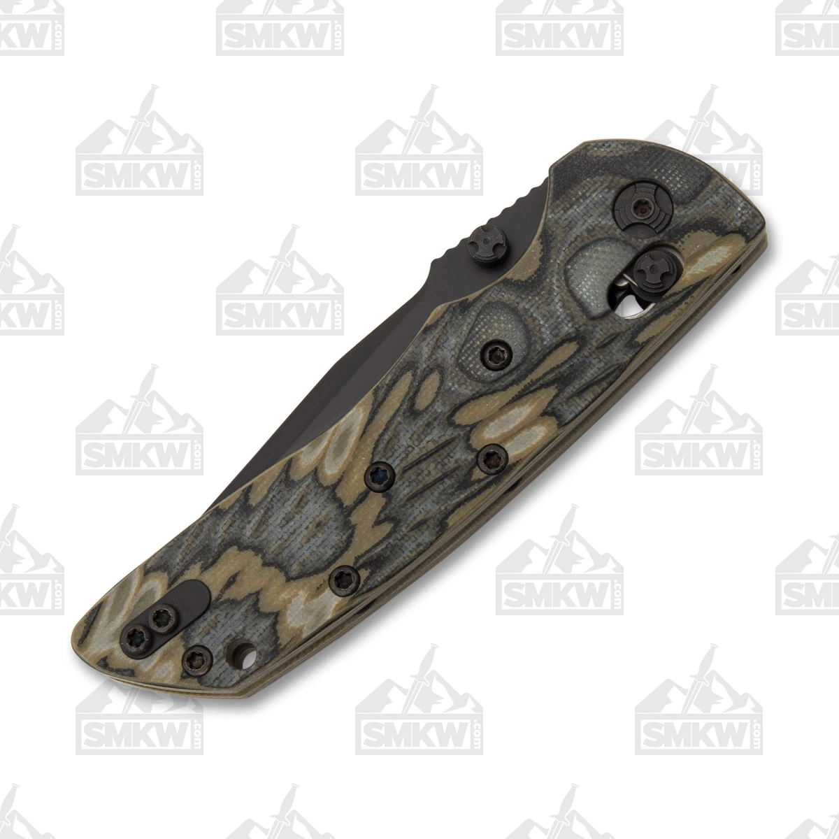 Hogue Deka Folding Knife G-Mascus Green G10 3.25in Black Wharncliffe Blade HG24268 View 6