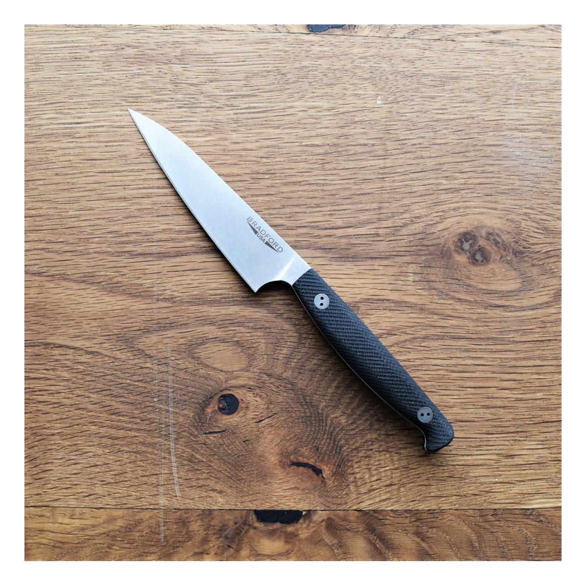 Bradford Knives Paring Knife 3.8 Inch Plain Stonewash Paring Blade BRAD2522 View 5