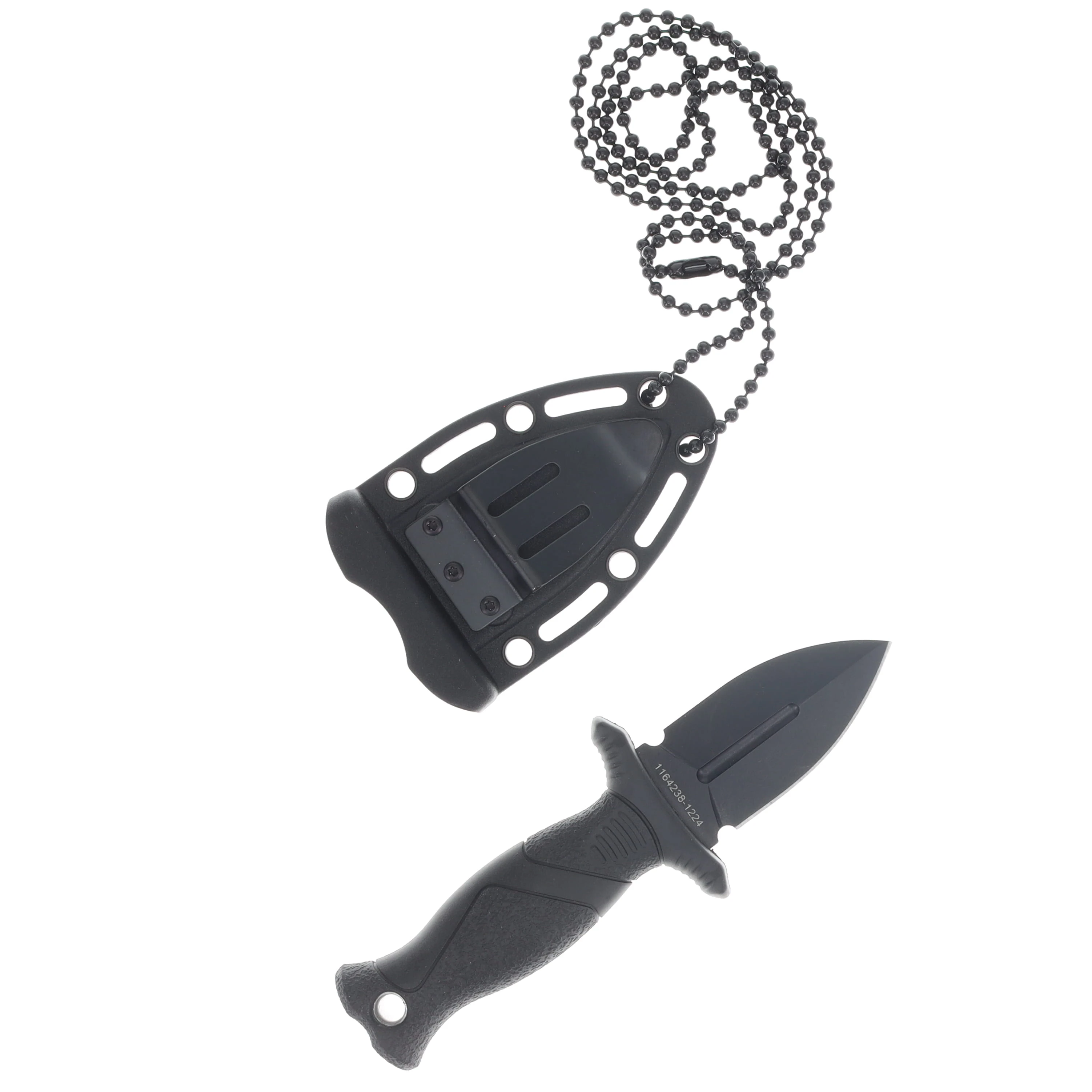 Smith and Wesson HRT Fixed Blade Boot Knife 2in Double Edge Dagger 1182571 View 2