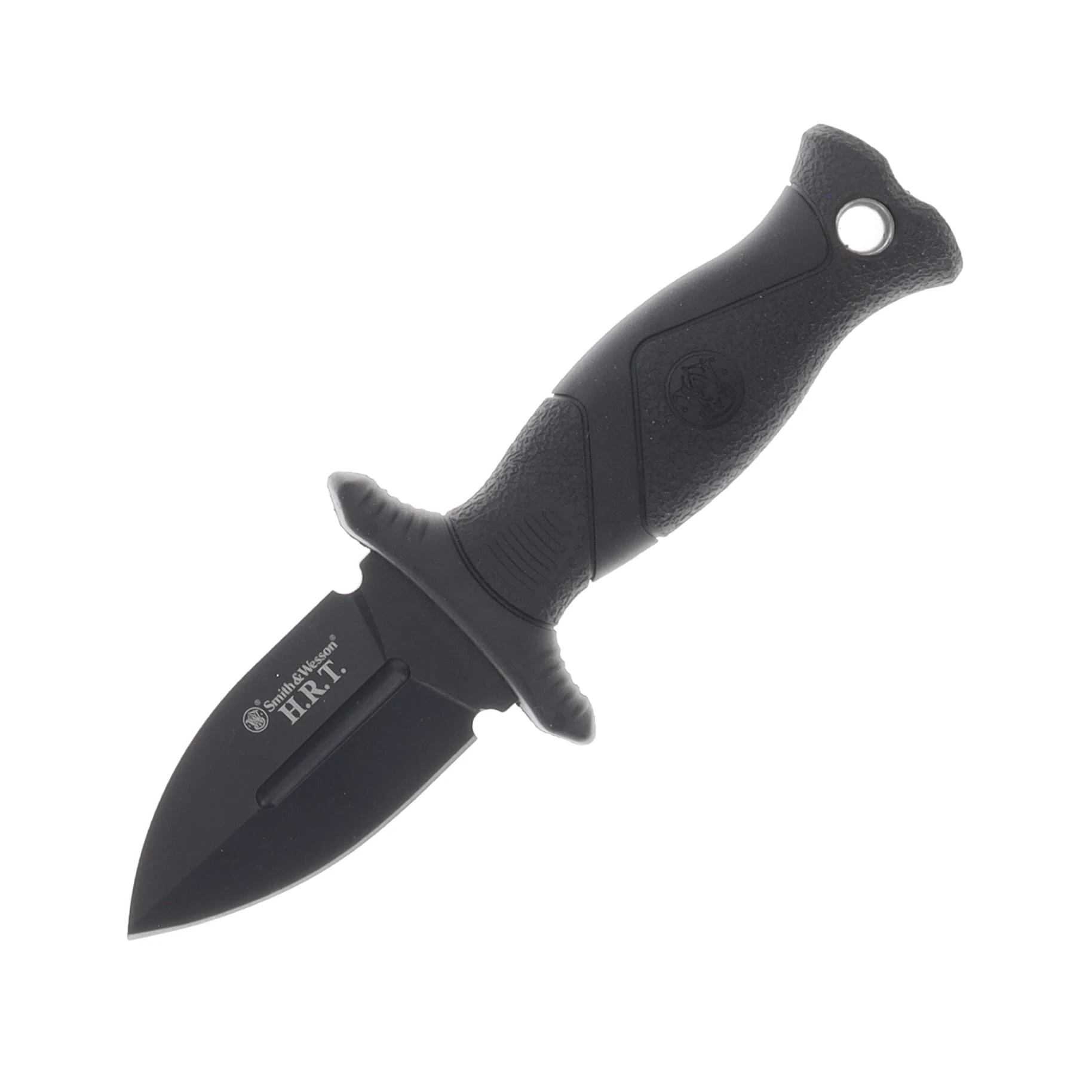 Smith and Wesson HRT Fixed Blade Boot Knife 2in Double Edge Dagger 1182571 View 3