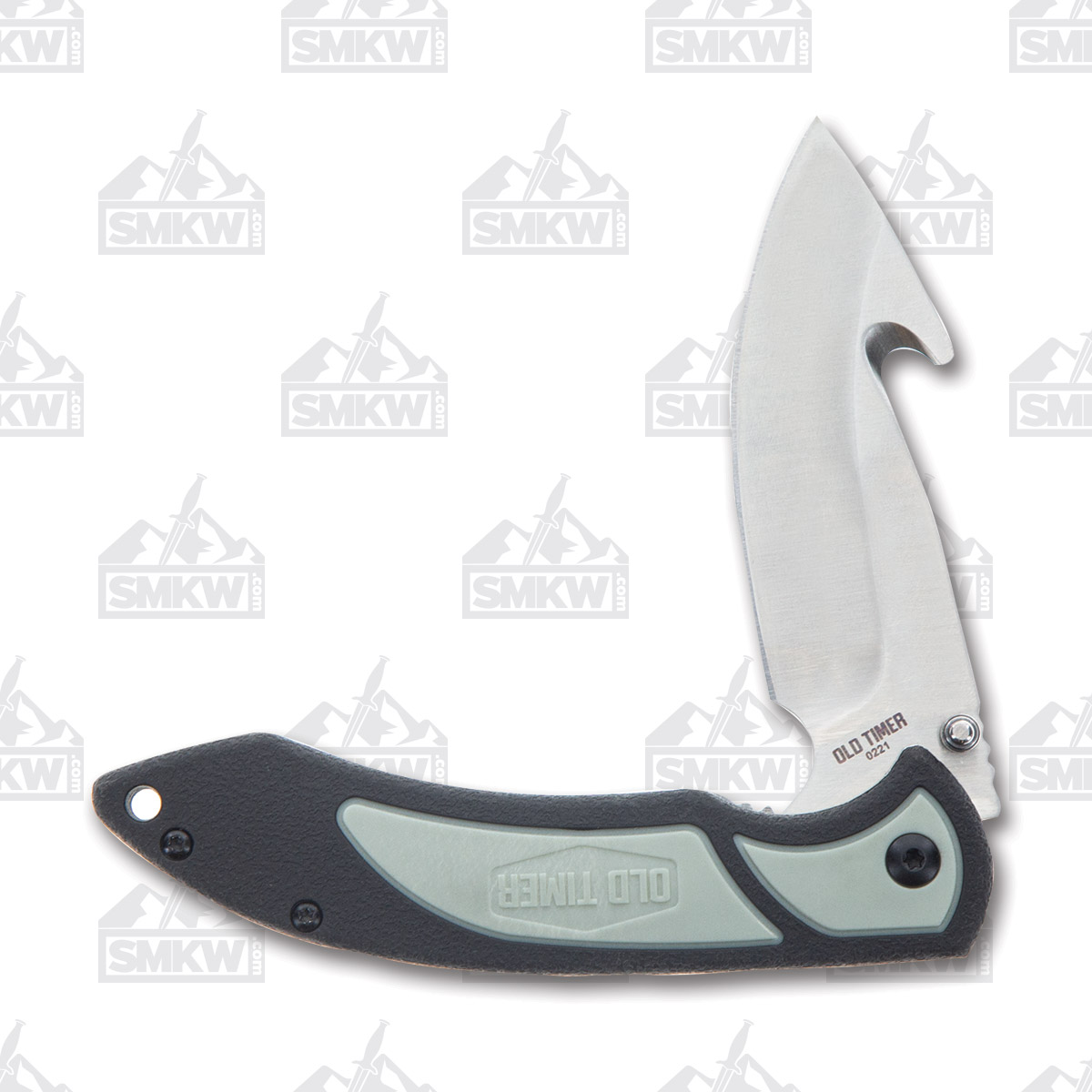 Old Timer Trail Boss Folding Knife 3.5in Satin Guthook Blade 1137148 View 2