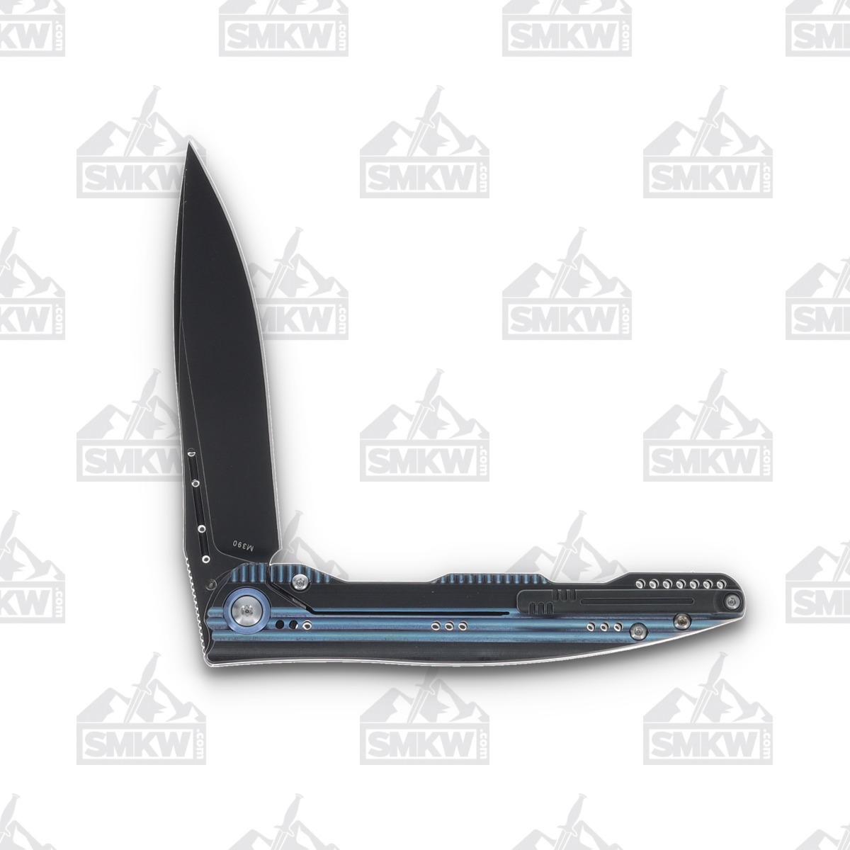 CH Knife Journey Folding Knife Blue Titanium CHJBL View 4