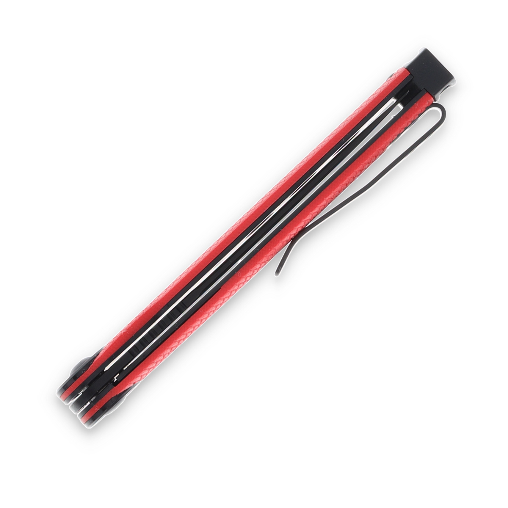 Boker Kaizen SMKW Exclusive 3.03in Black S35VN Straight Back Red G-10 BKBO681SOI View 4