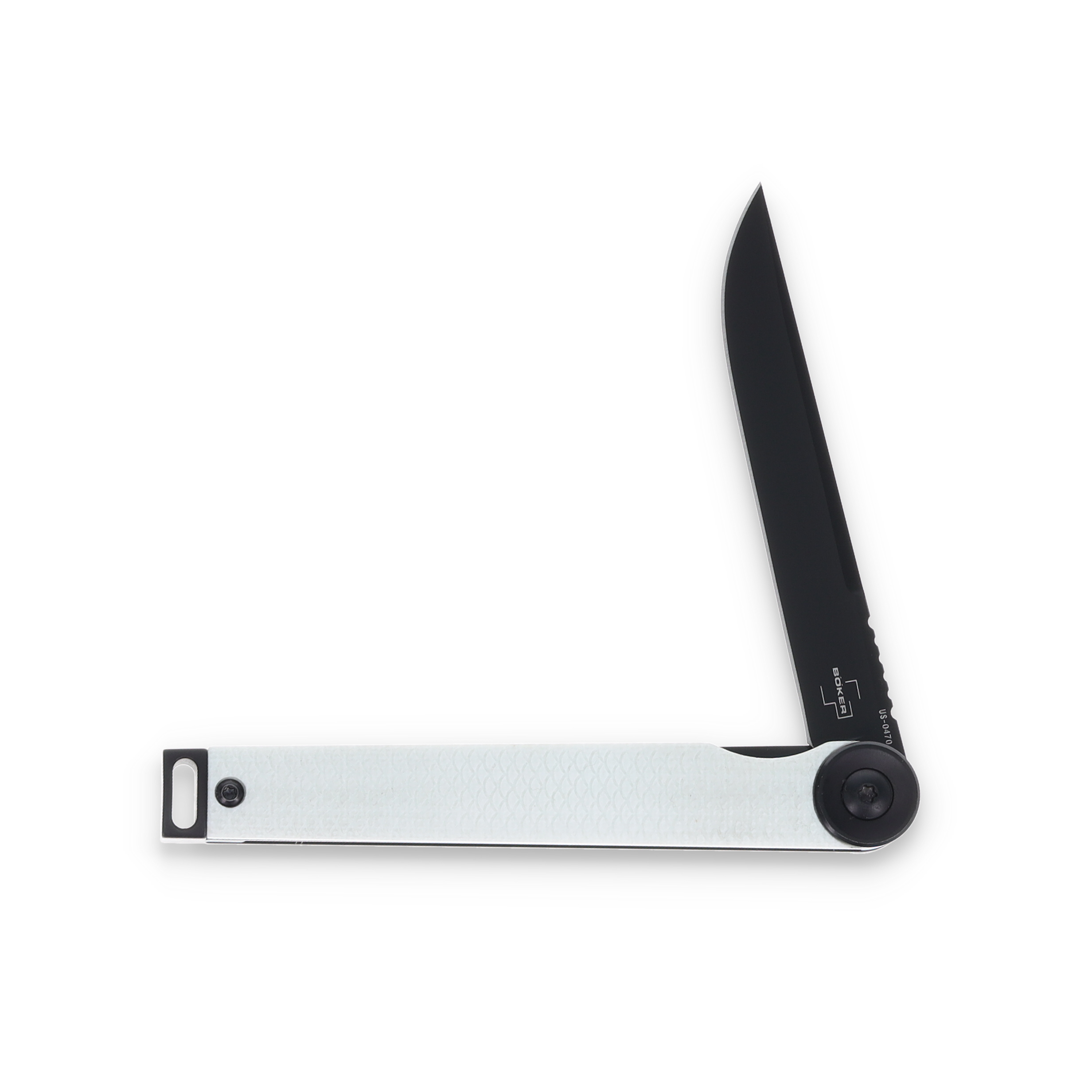 Boker SMKW Exclusive Kaizen Black S35VN White G-10 BKBO692SOI View 2