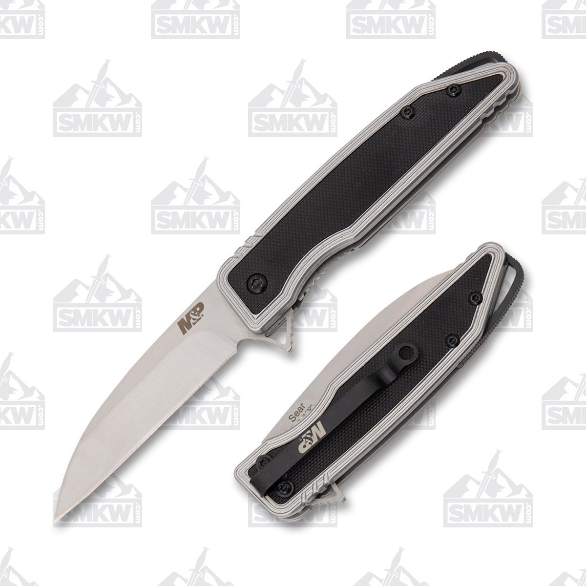 Smith and Wesson M&P Sear Assisted Folding Knife 2.88in Wharncliffe Blade 1122580 View 1