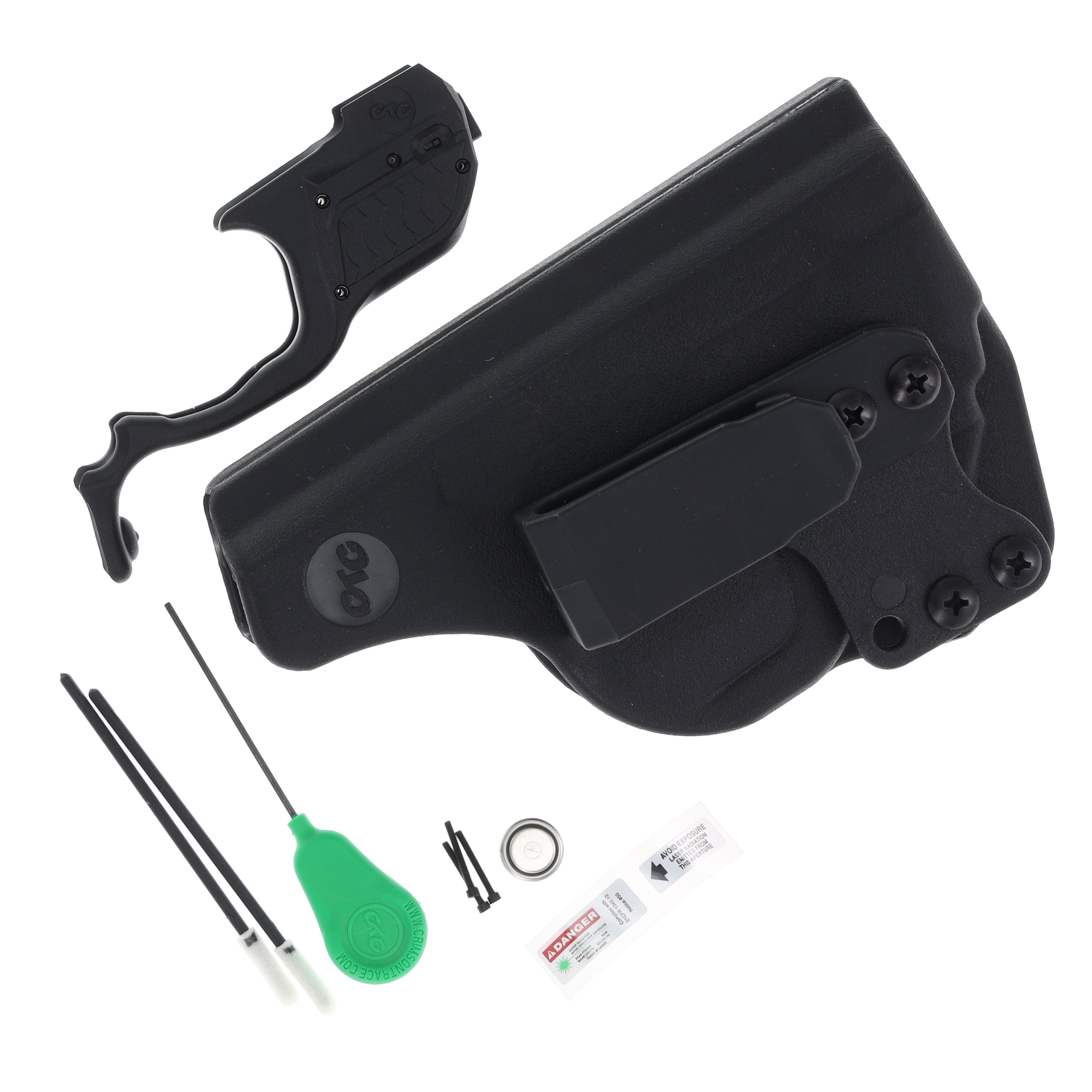 Crimson Trace Laserguard Red Laser for Shield 45 with Holster EJLG485HBT View 5