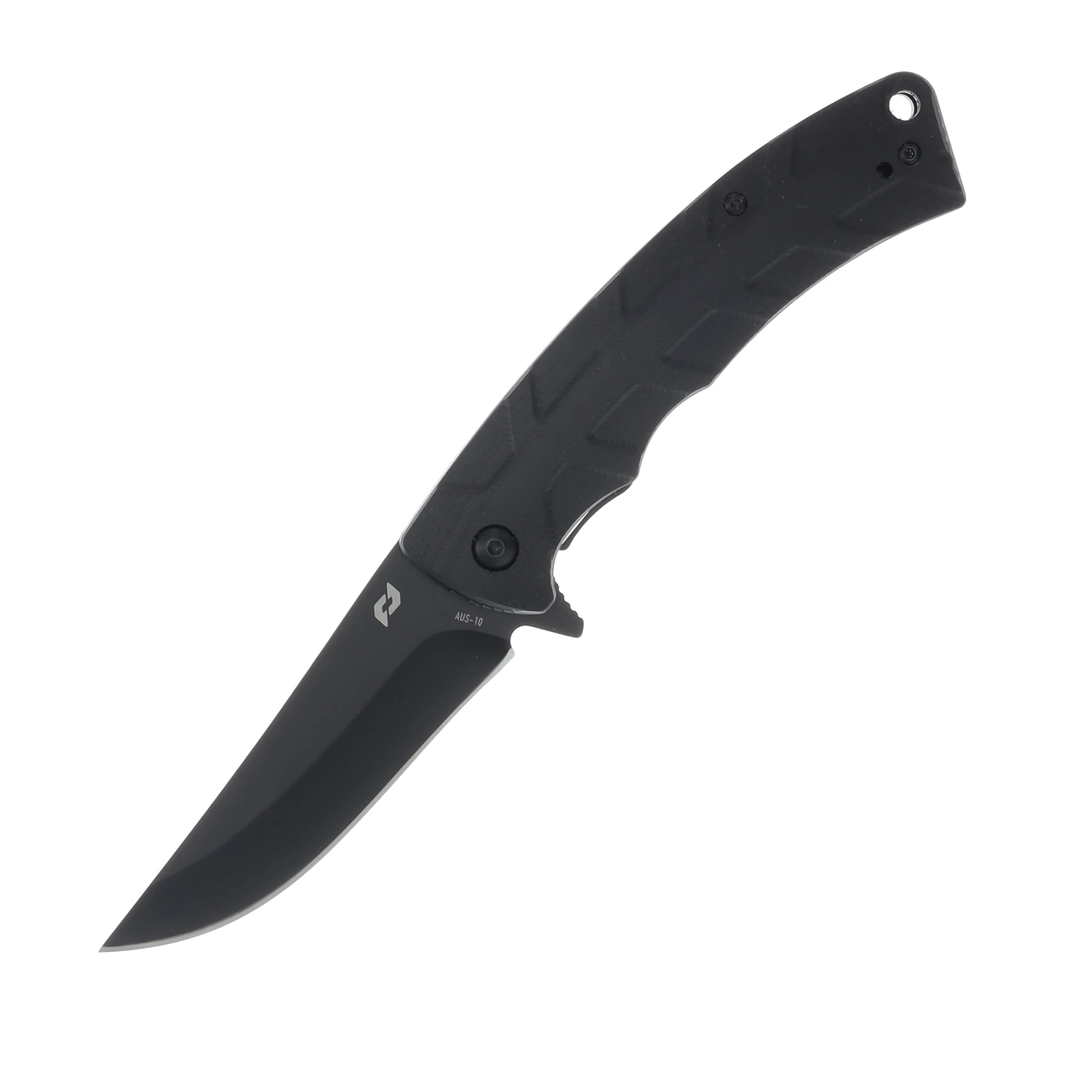 Schrade Ferocity Folding Knife 3.5in Plain Black Oxide Trailing Point 1159310 View 1