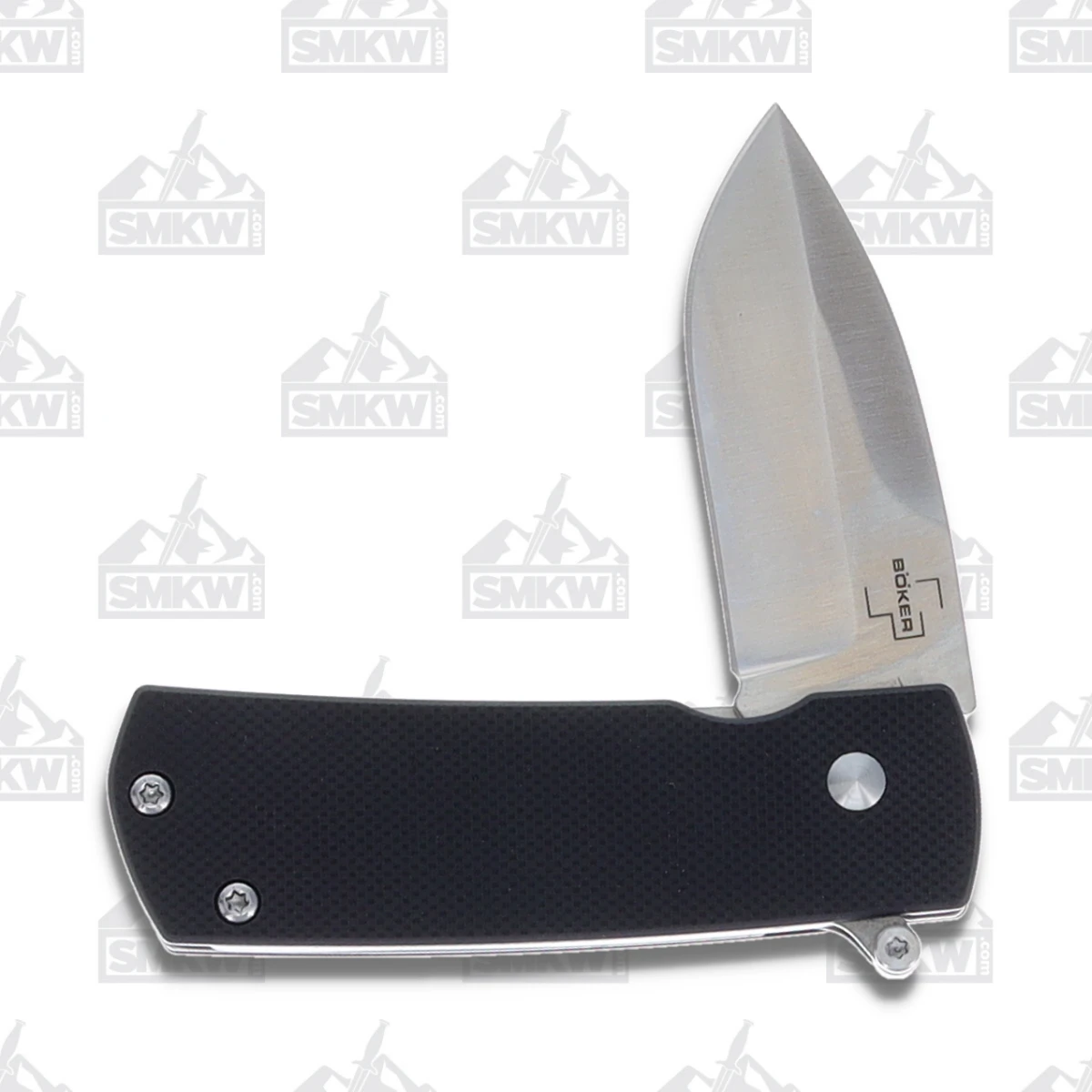 Boker Plus Shamsher G10 Auto Folding Knife 1.97in Satin Spear Point Blade AUBKBO361 View 3