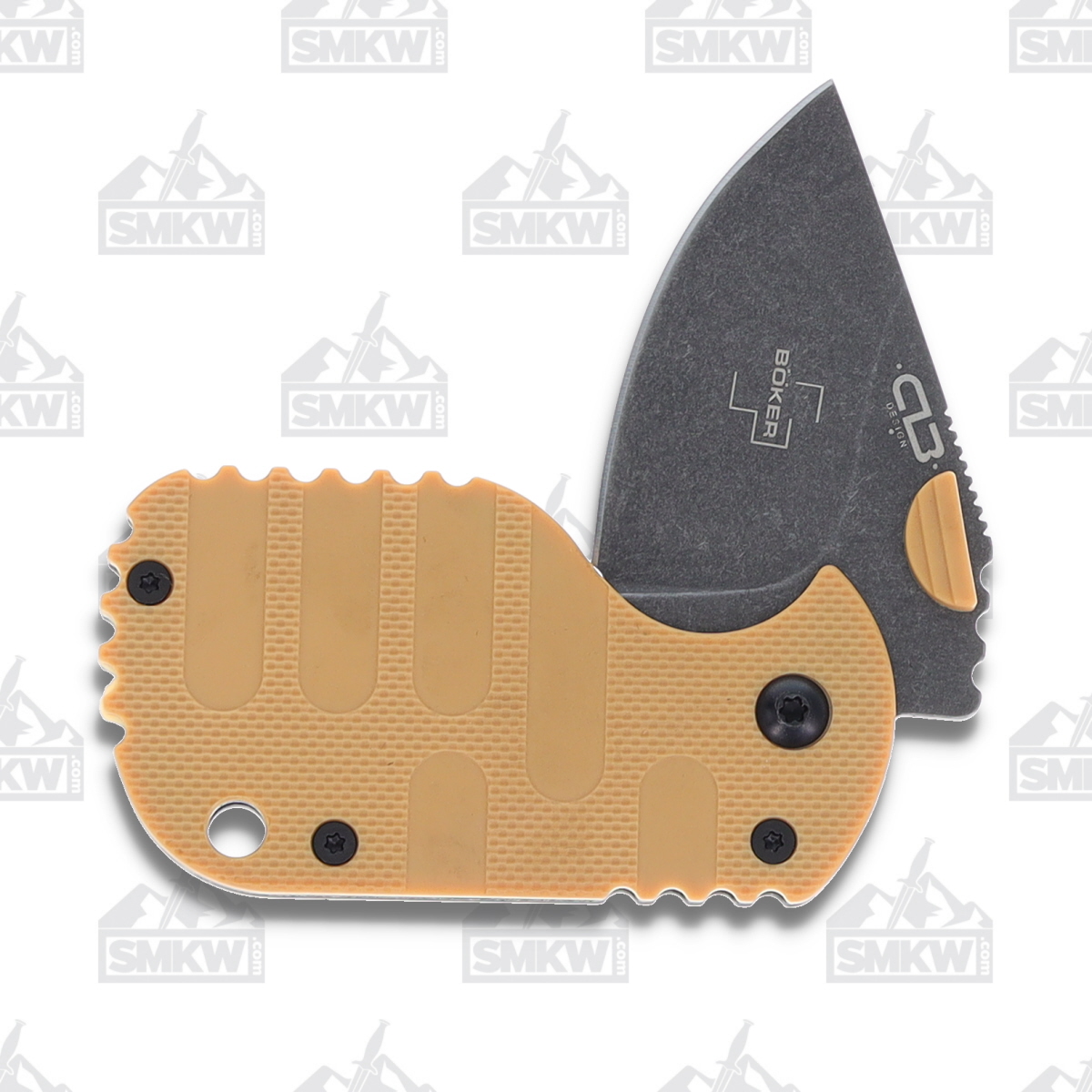 Boker Knives Plus Subcom 2.0 Coyote Folding Knife 2.28in Black Clip Point BK01BO529 BK01BO529 View 3