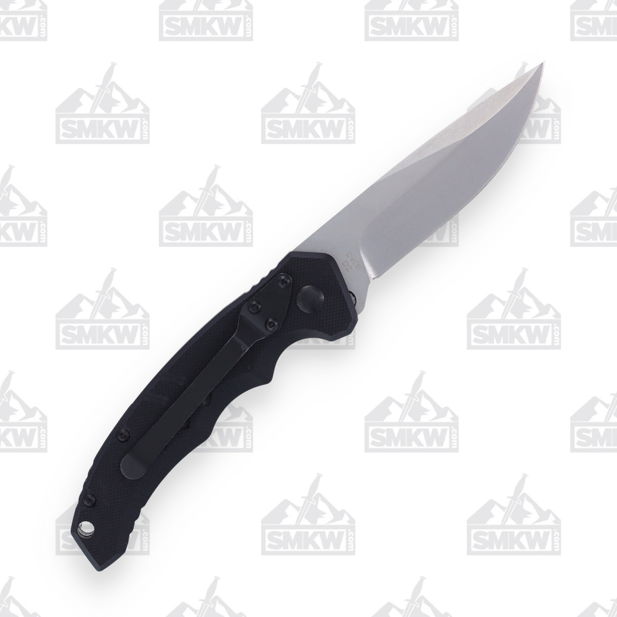 Boker Plus Intention II Automatic Knife Black 3.15in Stonewash Blade AUBKBO482 View 3