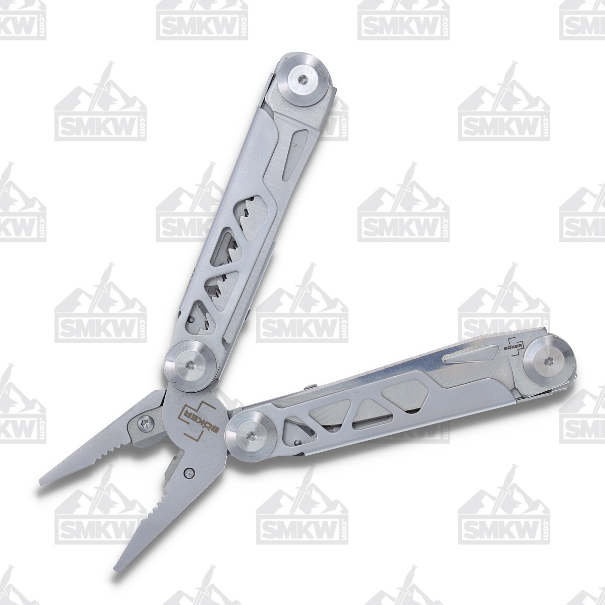 Boker Plus Specialist Pro Multi-Tool Grey Stainless Steel 12-Tool BKBO830 View 3