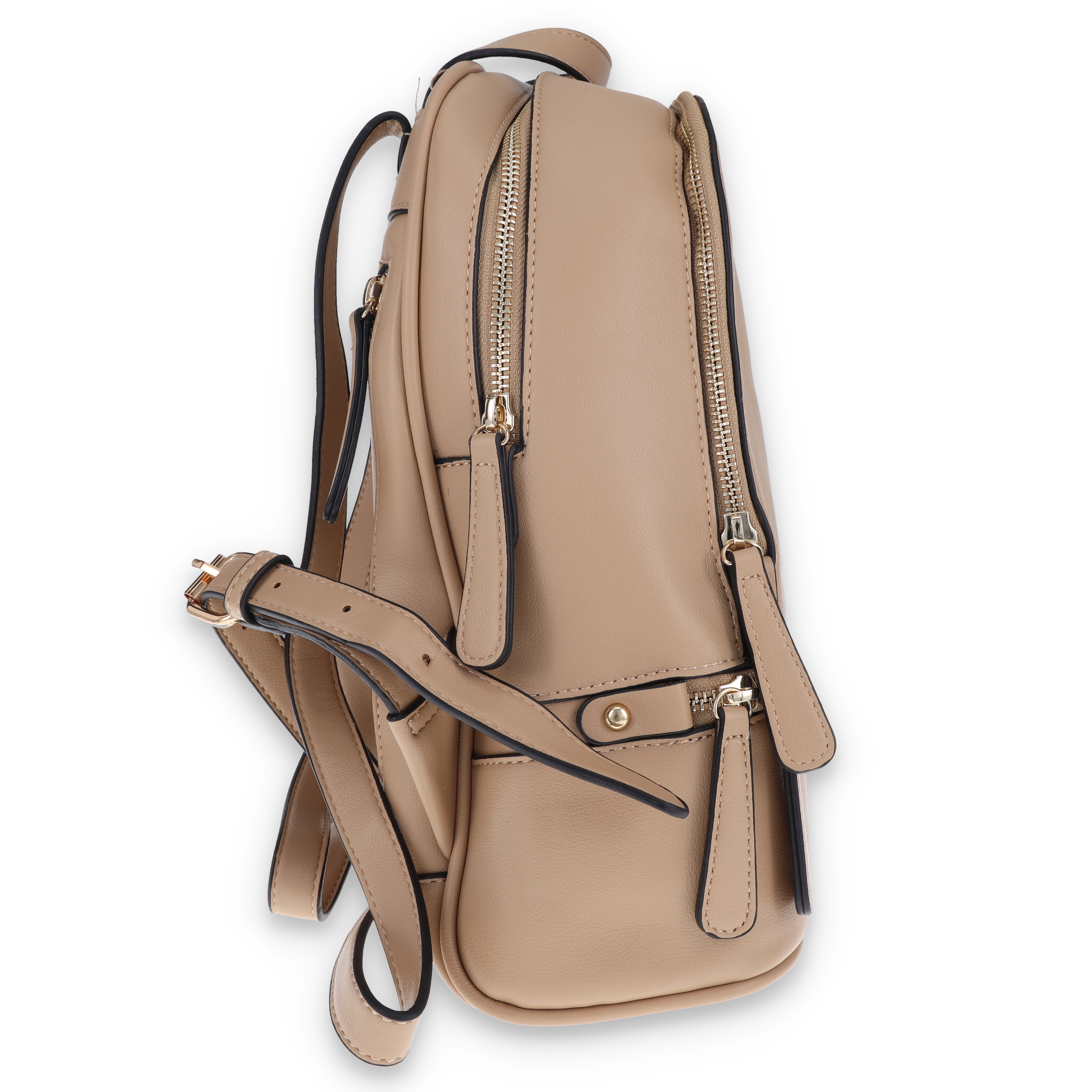 Fabigun Concealed Carry Backpack Beige Leather FABL82002BEG View 8