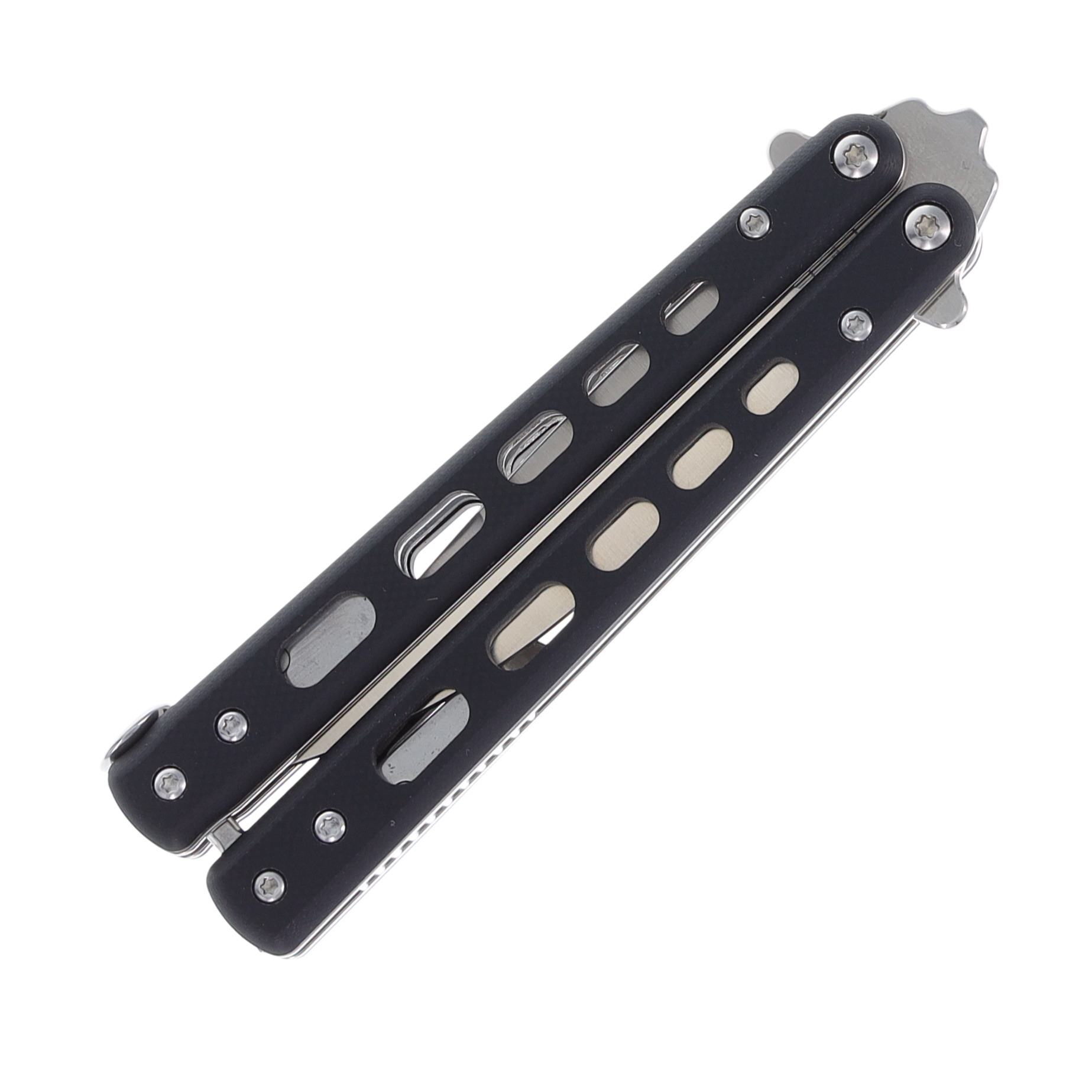 Boker Plus Balisong (Small, Black G-10) BKEX226 View 5