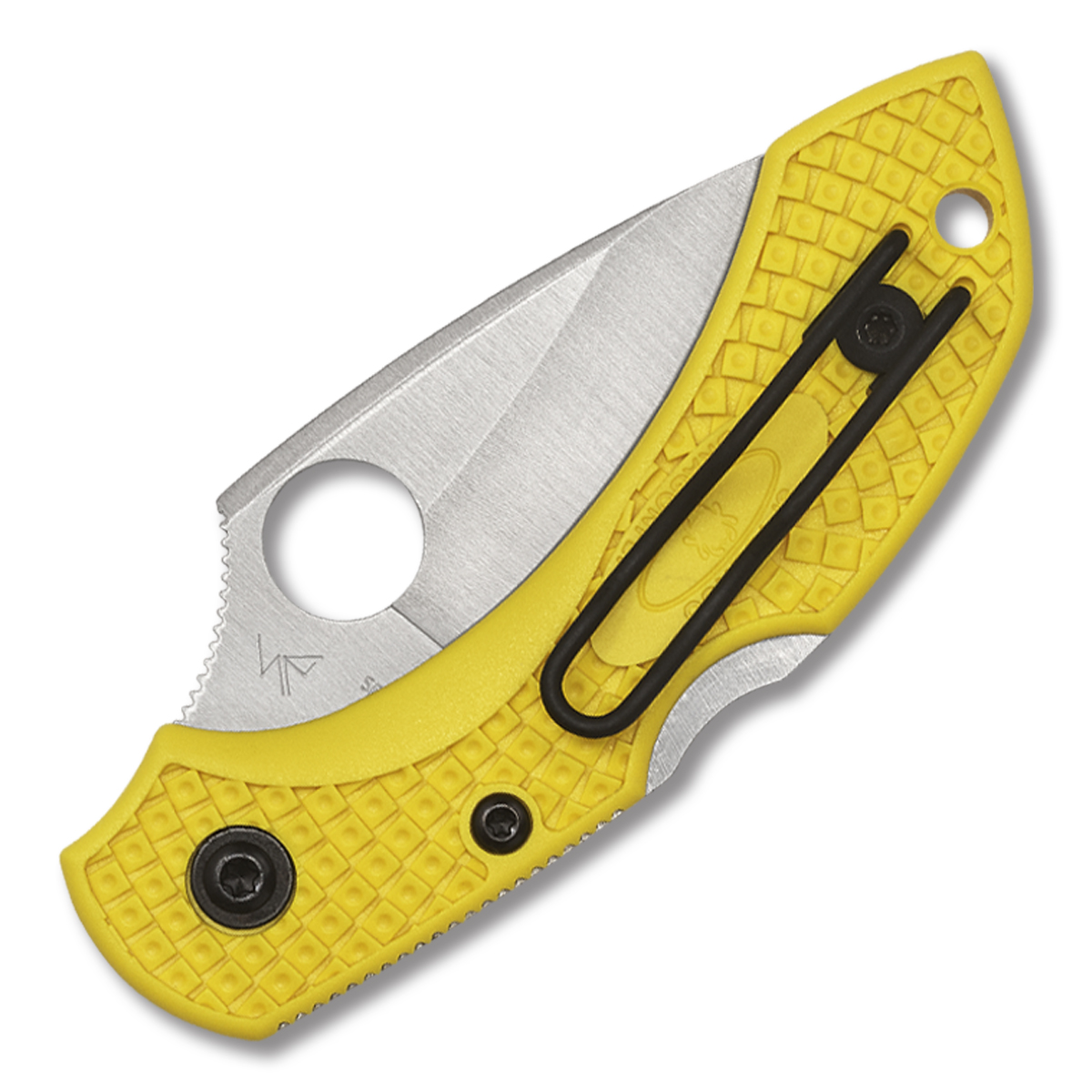 Spyderco Dragonfly 2 Salt Folding Knife Serrated Yellow SPC28SYL2 View 3
