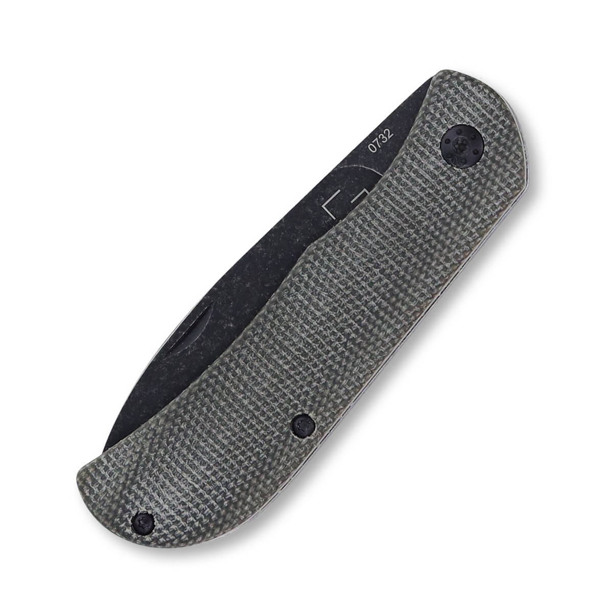 Boker Plus Exskelibur II Olive 2.8in Plain Black Stonewash Spear Point BKBO367 View 6