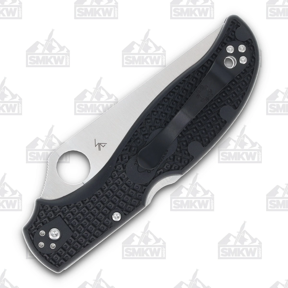 Spyderco Stretch 2 XL Lockback Folding Knife Satin/Black SPC258PBK View 3