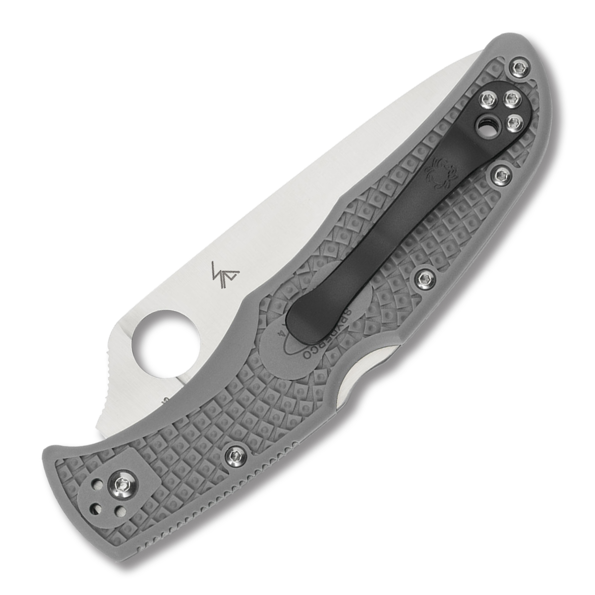 Spyderco Endura 4 Gray FRN Lockback SPC10FPGY View 2