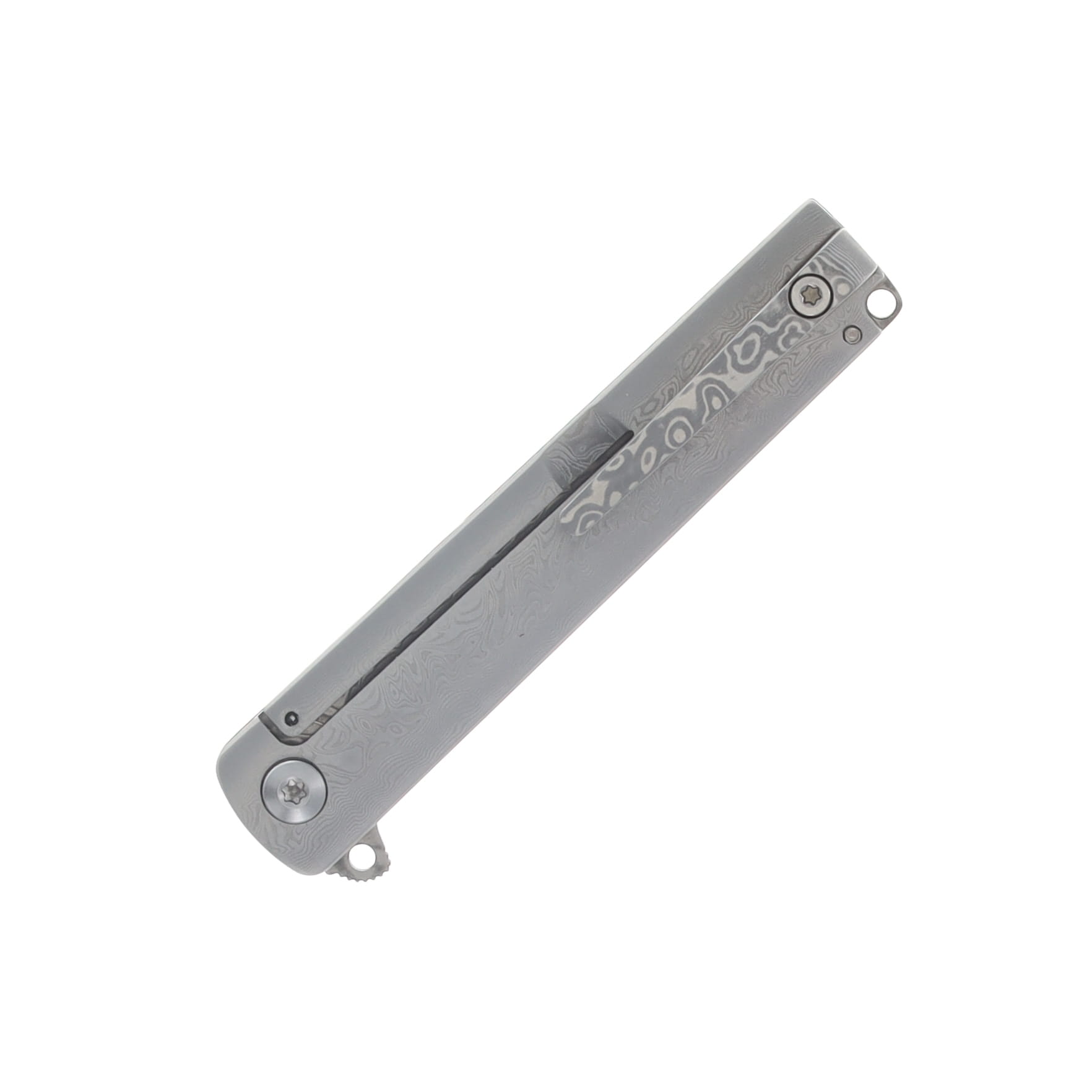 Boker Plus Gemma Damascus Folding Knife 2.52 Inch Plain Drop Point BKBO358DAM View 5