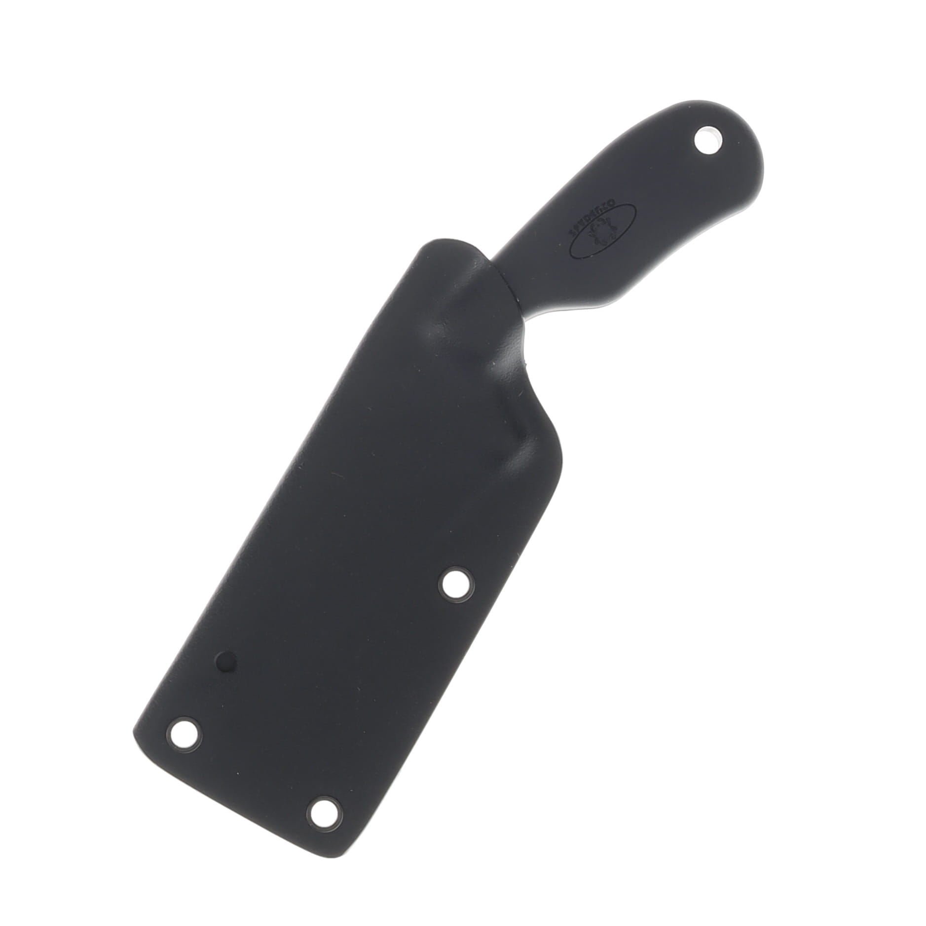 Spyderco Subway Fixed Blade Bowie 2.8in Plain Edge GRN Handle SPFB48PBBK View 3