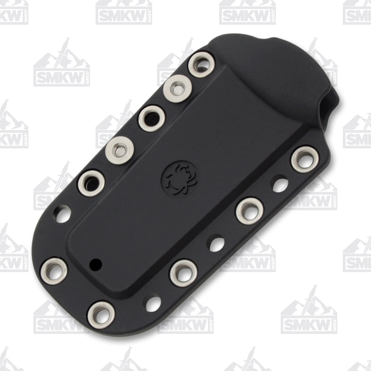 Spyderco Enuff Salt FRN Yellow Fixed Blade 2.75in Serrated Sheepsfoot SPFB31SYL View 4