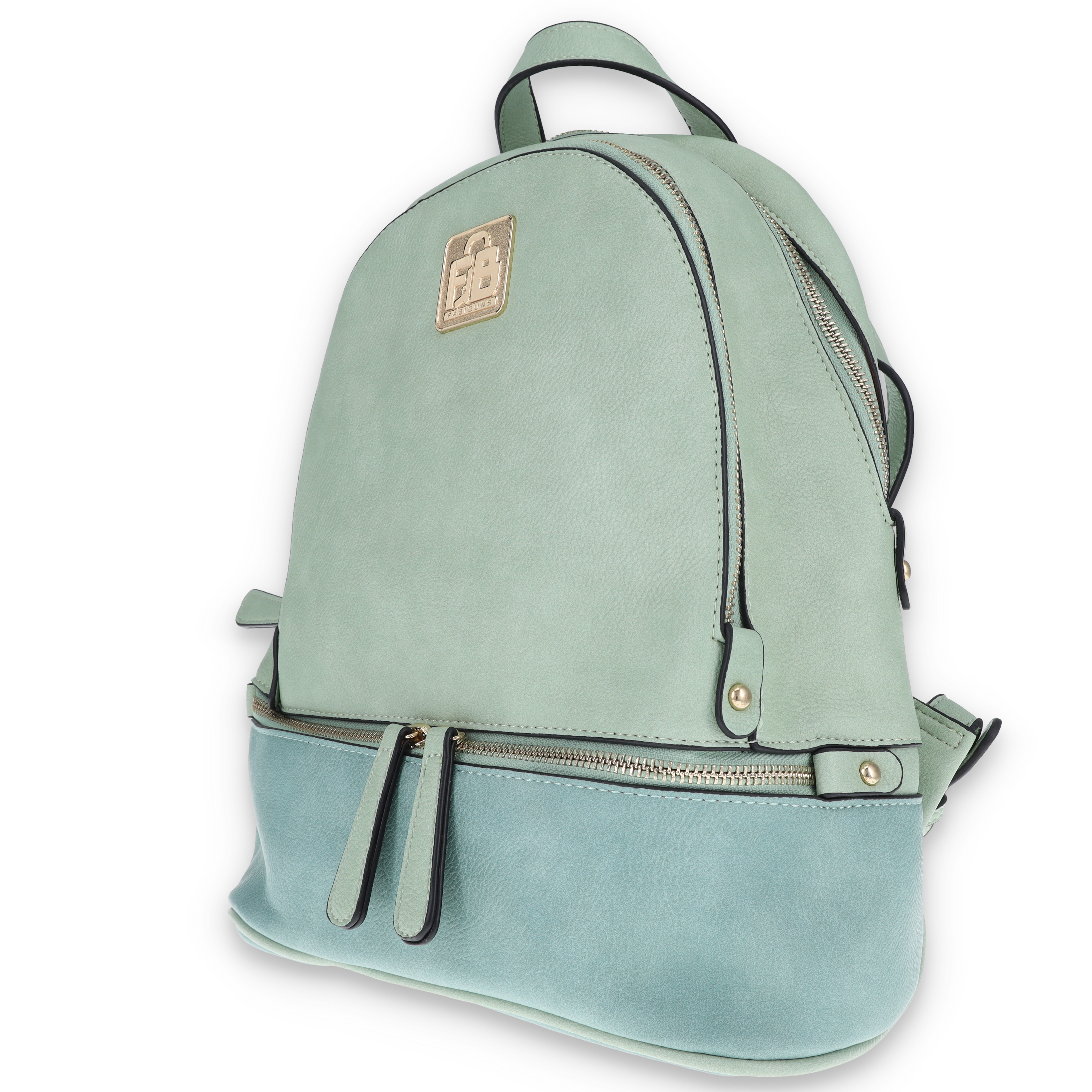 Fabigun Concealed Carry Backpack Light Green Leather FABL82002LGN View 3