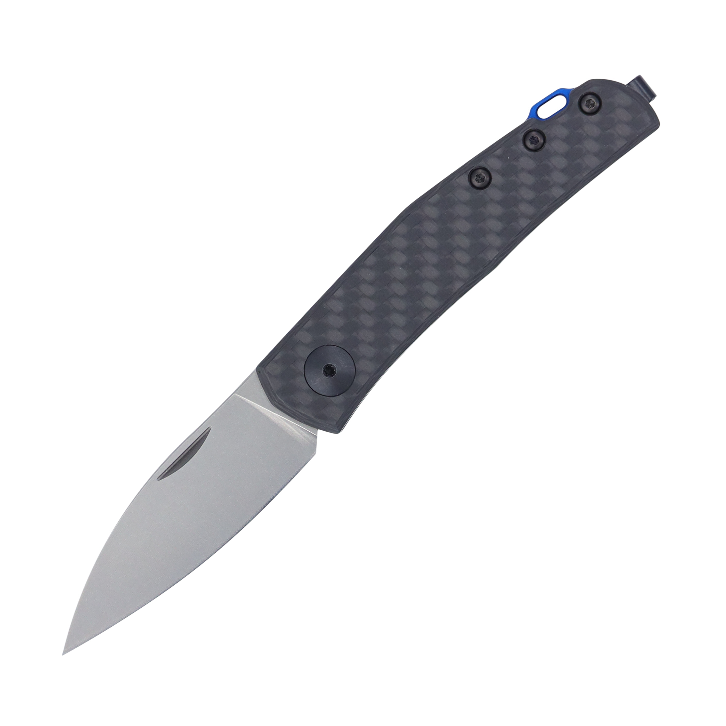 Zero Tolerance Anso 0235 2.6 Inch Plain Stonewash Spear Point ZT0235 View 1