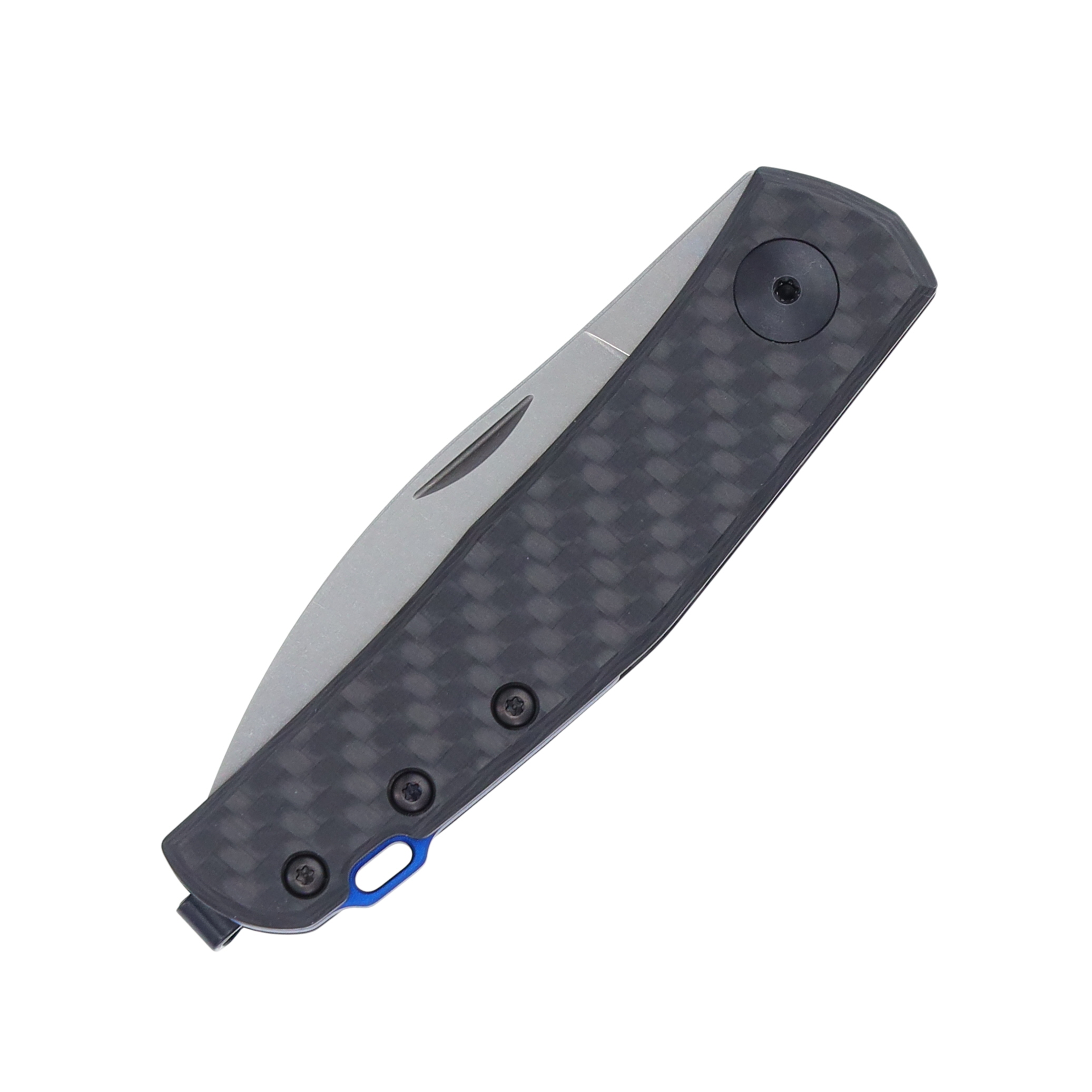 Zero Tolerance Anso 0235 2.6 Inch Plain Stonewash Spear Point ZT0235 View 5