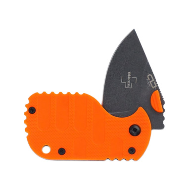Boker Plus Subcom 2.0 Orange Folding Knife 2.88in Clip Point Blade View 5