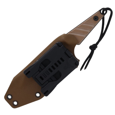 Medford UDT 1 Fixed Blade 3.5in PVD Wharncliffe Coyote G10 View 7