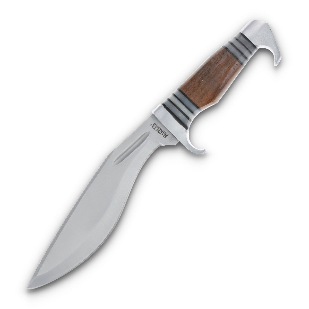 Marbles 8in Kukri Satin Fixed Blade Knife MR675 View 1