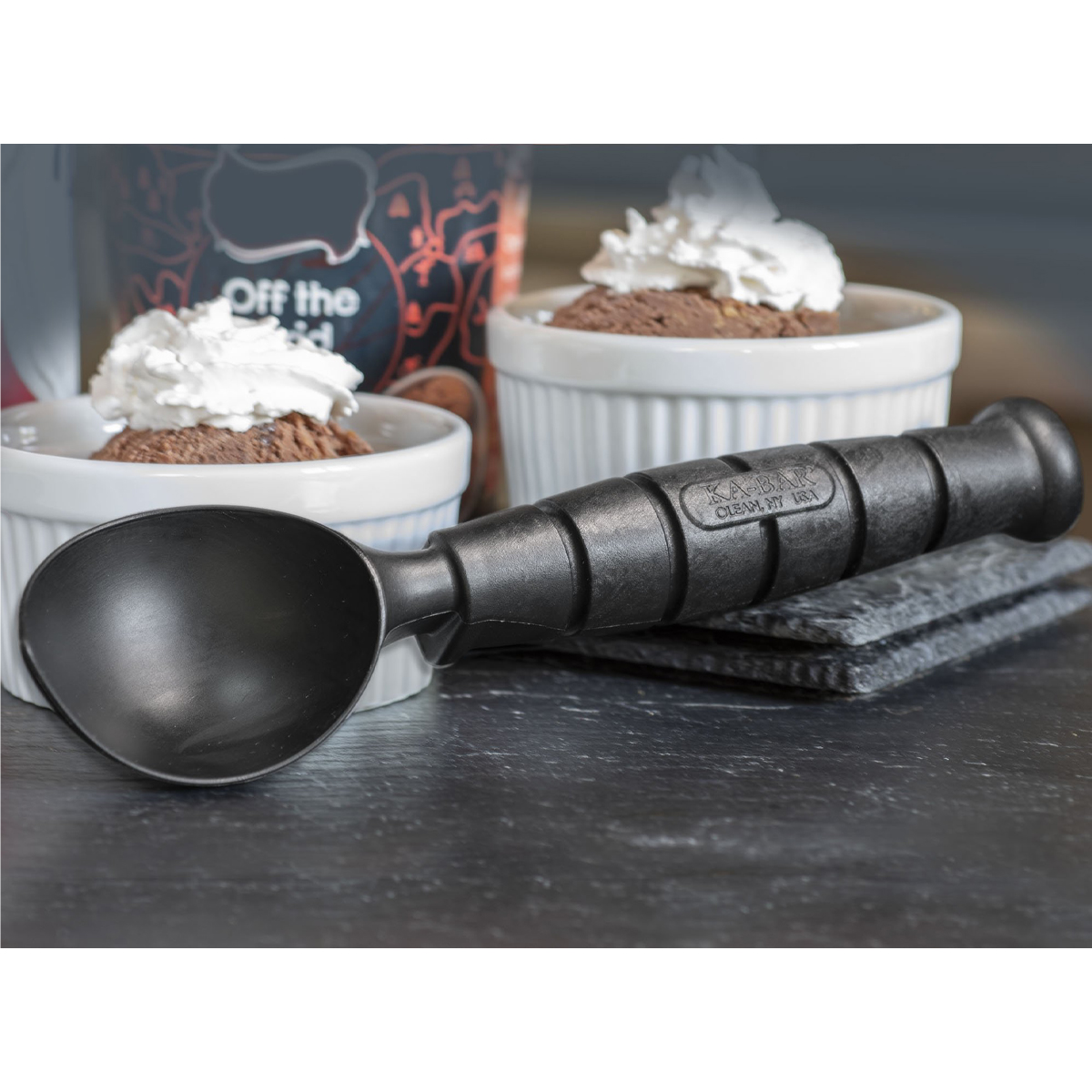 KA-BAR Dessert Destroyer Ice Cream Scoop KA9928 View 4