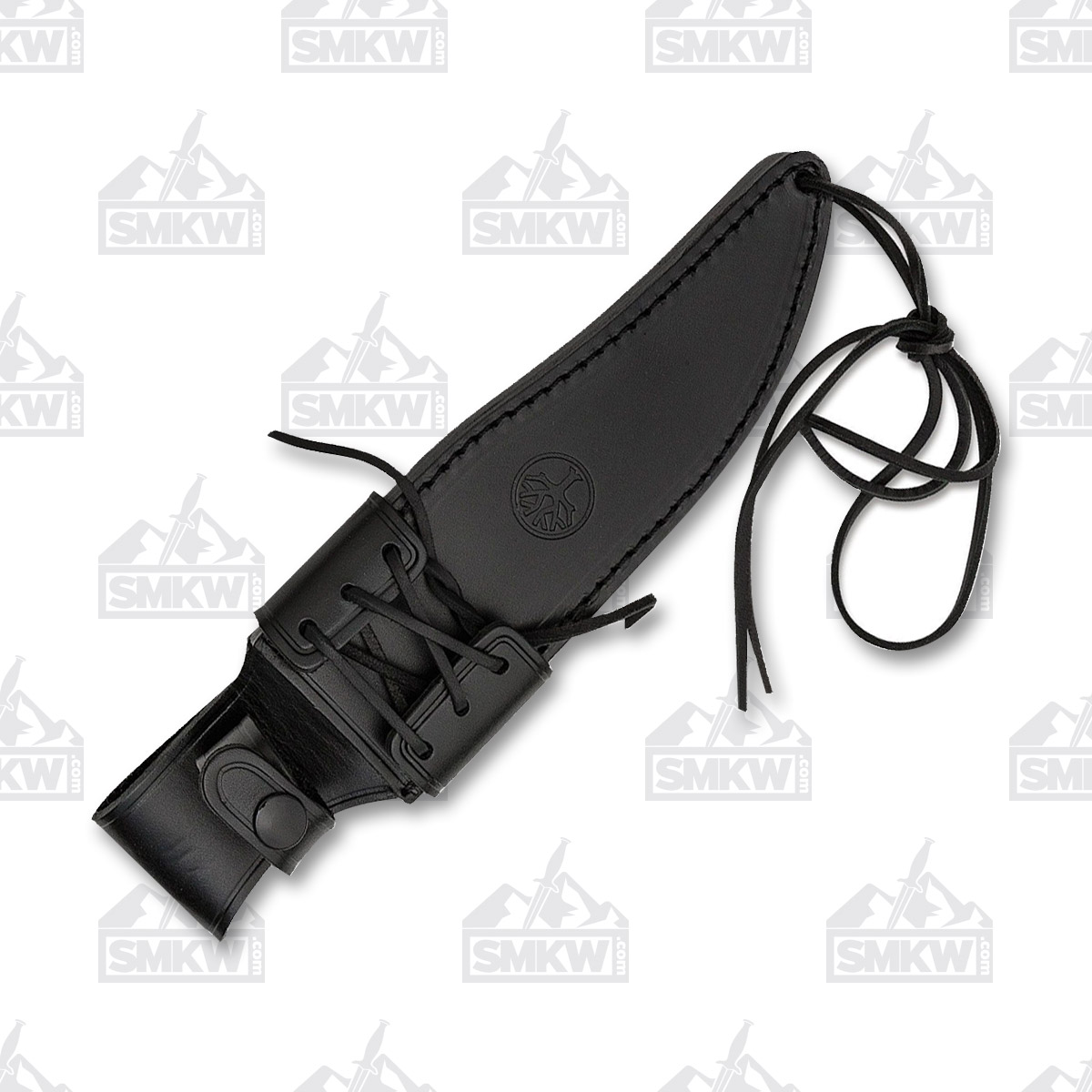 Boker Stag Bowie Satin N690 with Leather Sheath BK121547HH View 4
