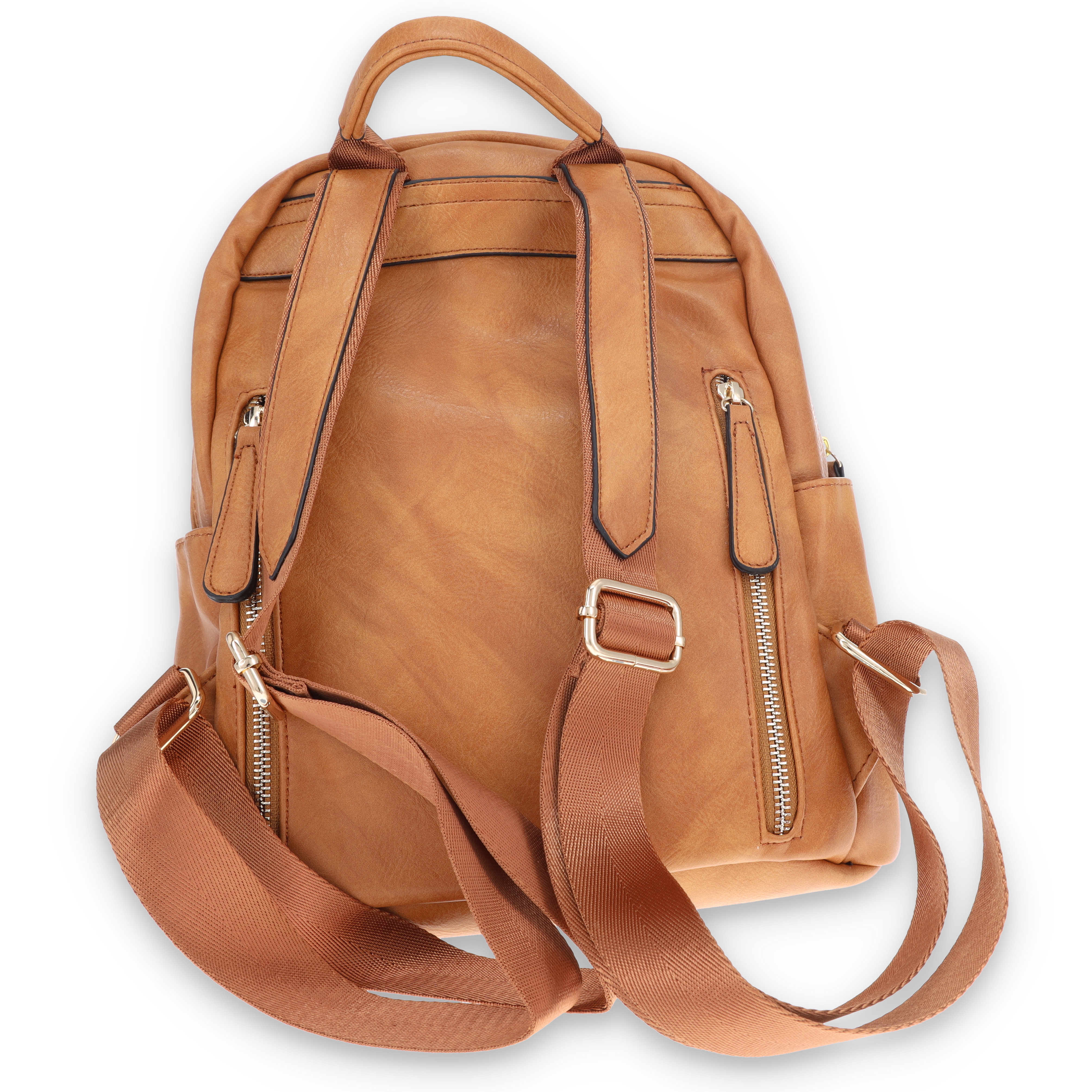 Fabigun Concealed Carry Backpack 1928 Brown Leather FAB1926BRN View 9