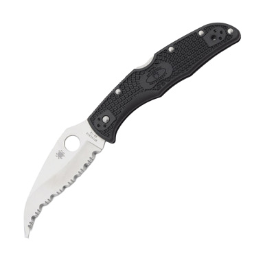 Spyderco Matriarch 2 Folding Knife Black FRN SPC12SBK2 View 2