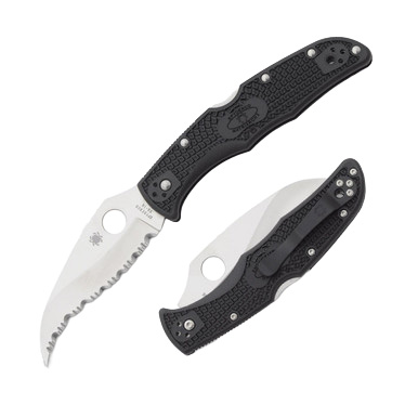 Spyderco Matriarch 2 Folding Knife Black FRN SPC12SBK2 View 1