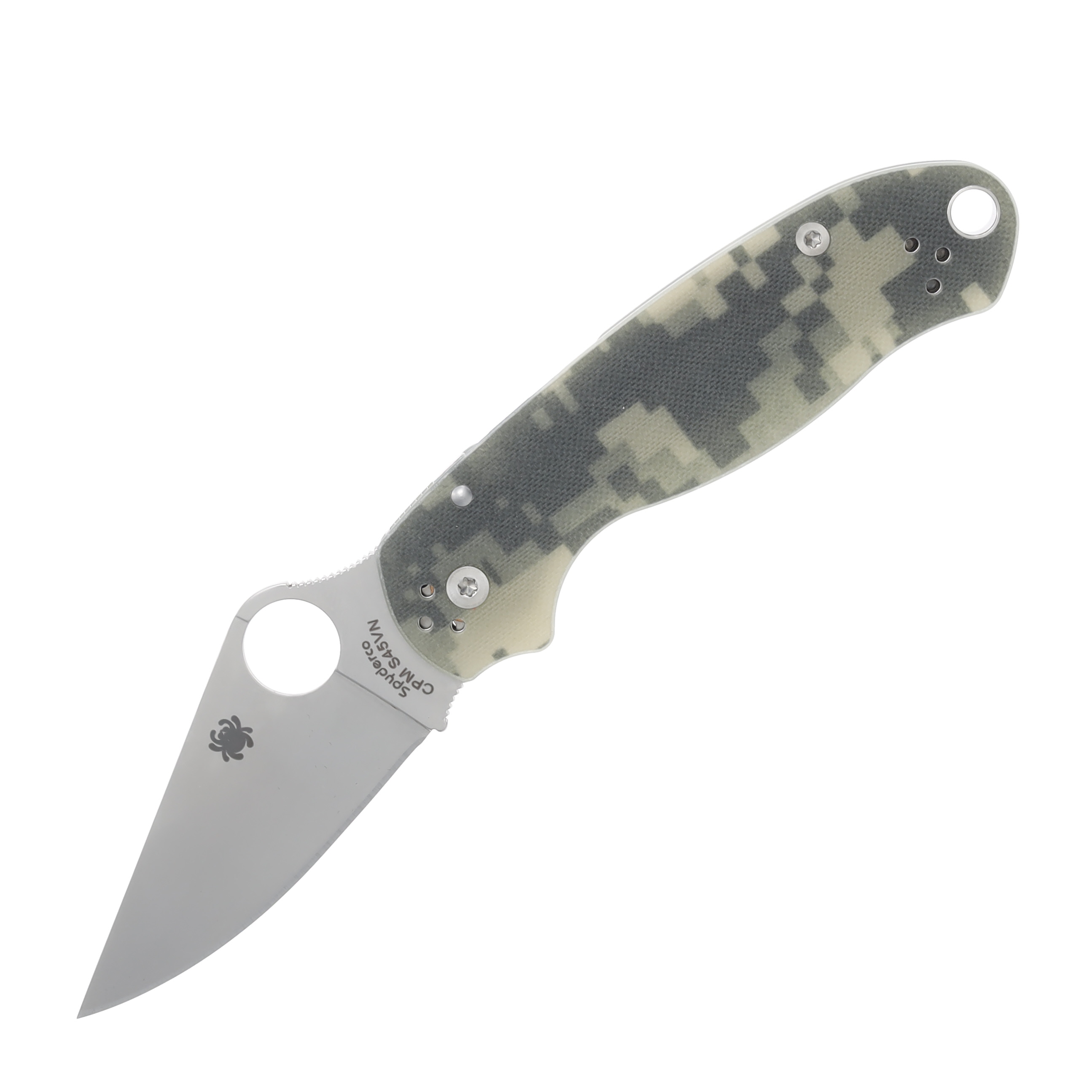 Spyderco Para 3 Folding Knife Digital Camo G-10 SPC223GPCMO View 2