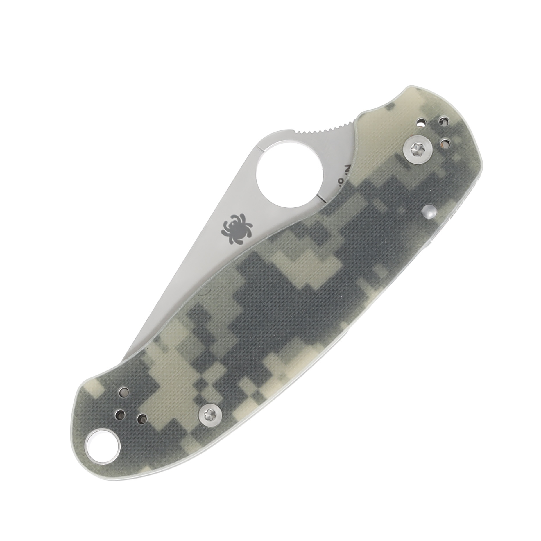 Spyderco Para 3 Folding Knife Digital Camo G-10 SPC223GPCMO View 5