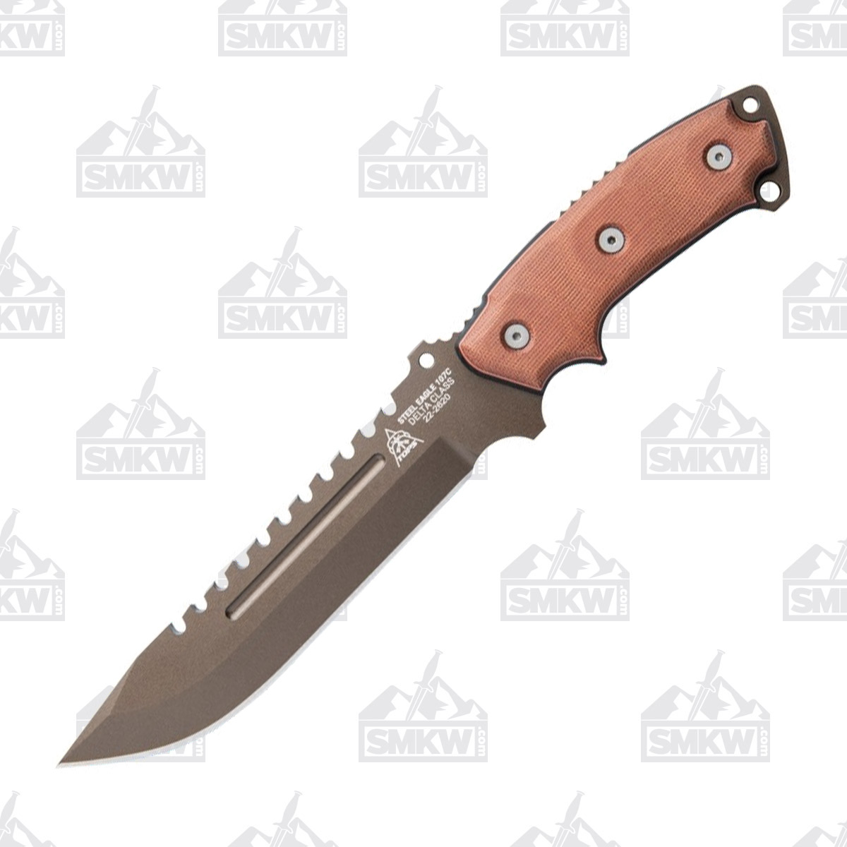 TOPS Steel Eagle 107C Delta Class Midnight Bronze Fixed Hunter's Point TPSE107C2DC View 2