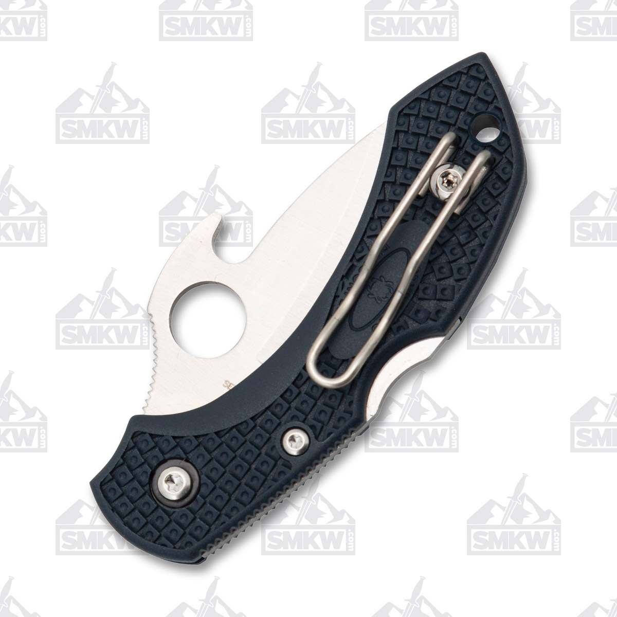 Spyderco Dragonfly 2 Emerson Opener Folding Knife Gray FRN 2.28in Satin Blade SPC28PGYW2 View 6