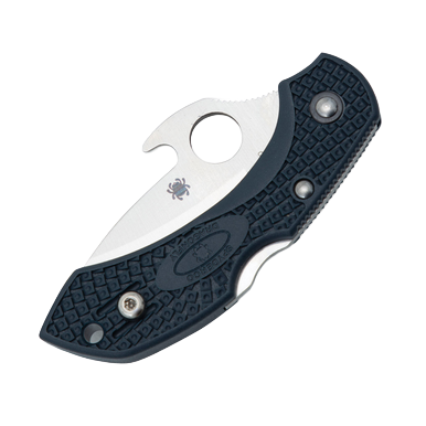 Spyderco Dragonfly 2 Emerson Opener Folding Knife Gray FRN 2.28in Satin Blade SPC28PGYW2 View 5