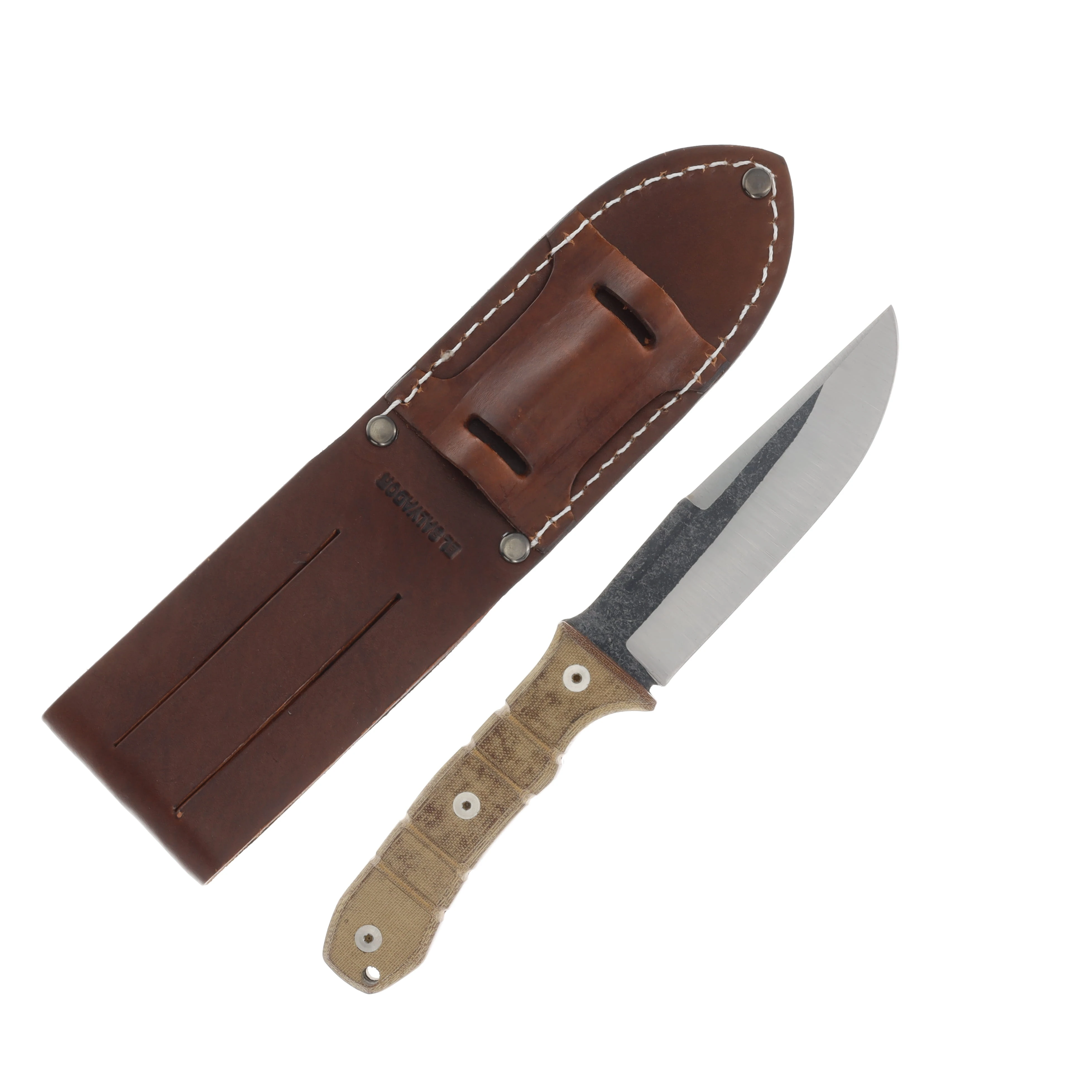 Condor Tactical P.A.S.S. Chute Fixed Blade Knife Micarta 5.4in Clip Point CTK61732 View 2